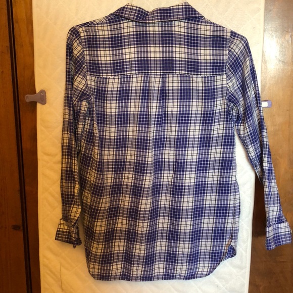 Madewell Plaid Soft Cotton Top - Picture 5 of 7
